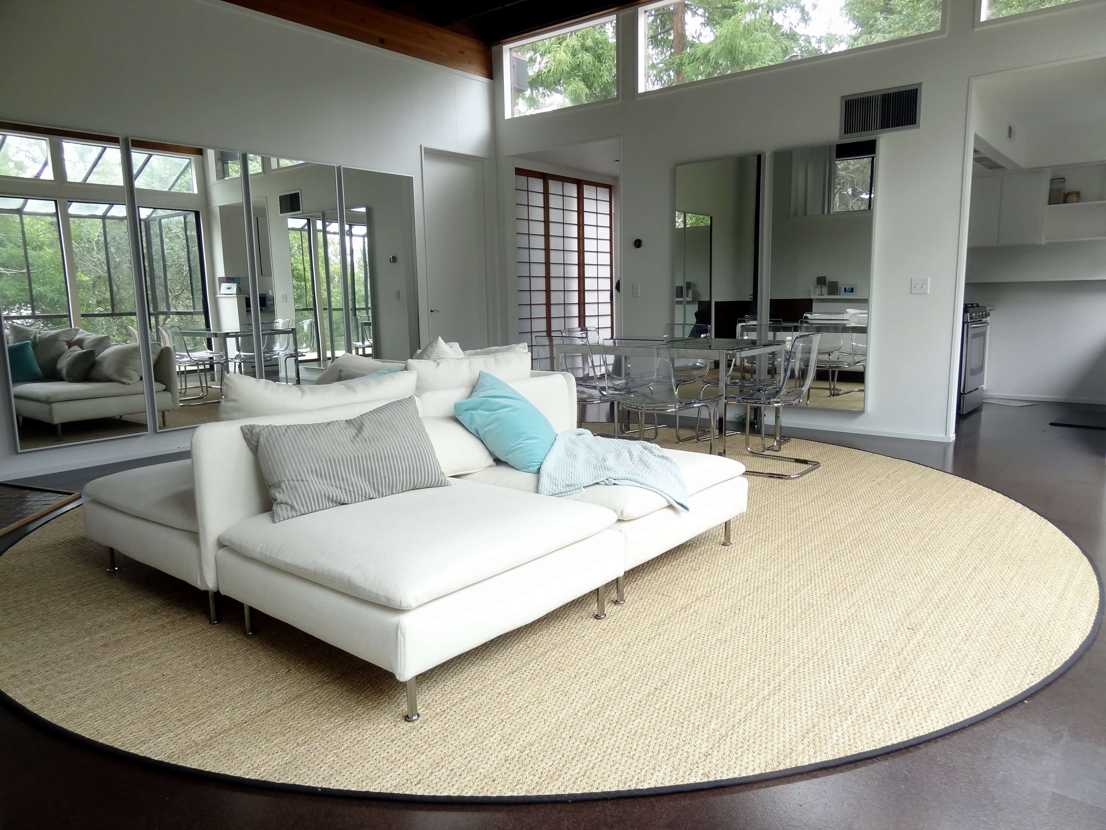 Sea Grass Custom Made 16' Round Area Rug Sea Grass Custom Made 16' Round Area Rug