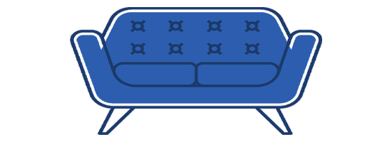 Blue service icon