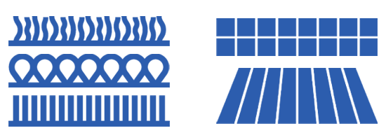 Blue service icon