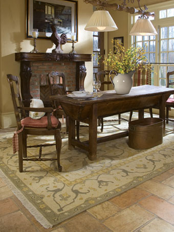 Masland Area Rug: Tabriz, Linen Masland Area Rug: Tabriz, Linen